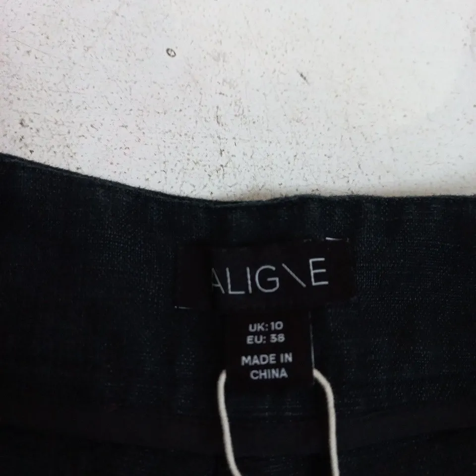 ALIGNE BLACK TROUSERS – UK 10 (EU 36)