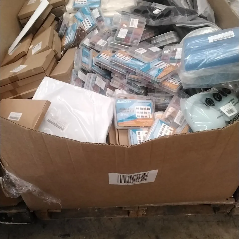 PALLET OF PHONE CASES, HARDWARE, HOME GOODS ETC