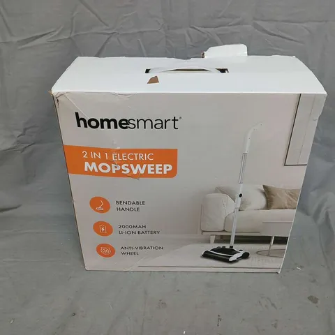 HOMESMART 2-IN-1 ELECTRIC MOPSWEEP – BOXED