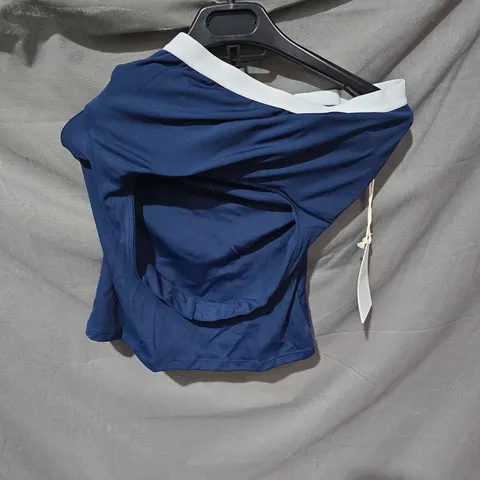 MODA ACTIVE CORE HALTER MIDNIGHT BLUE TOP – SIZE M