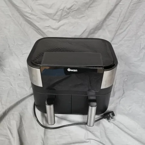 SWAN 7.6L DUAL AIR FRYER – BLACK