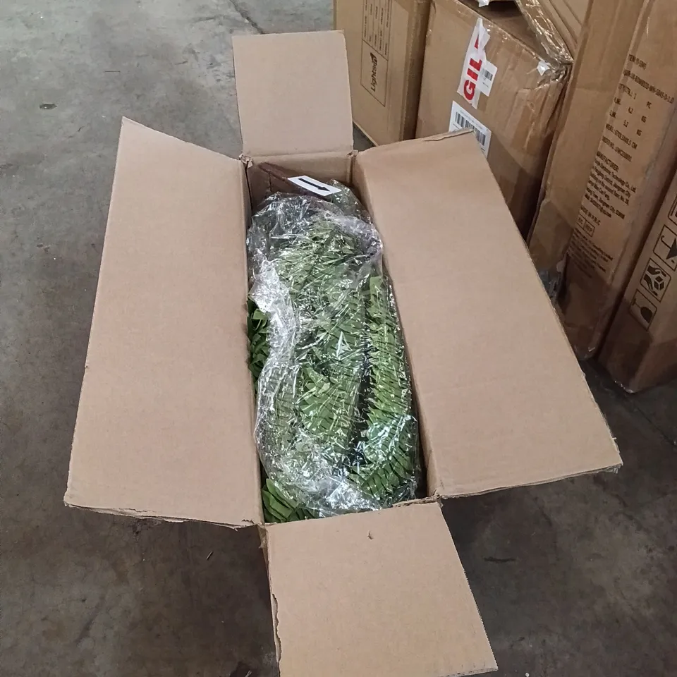 BOXED ARTIFICIAL PLANTS (SET OF 2) - GREEN (1 BOX) 