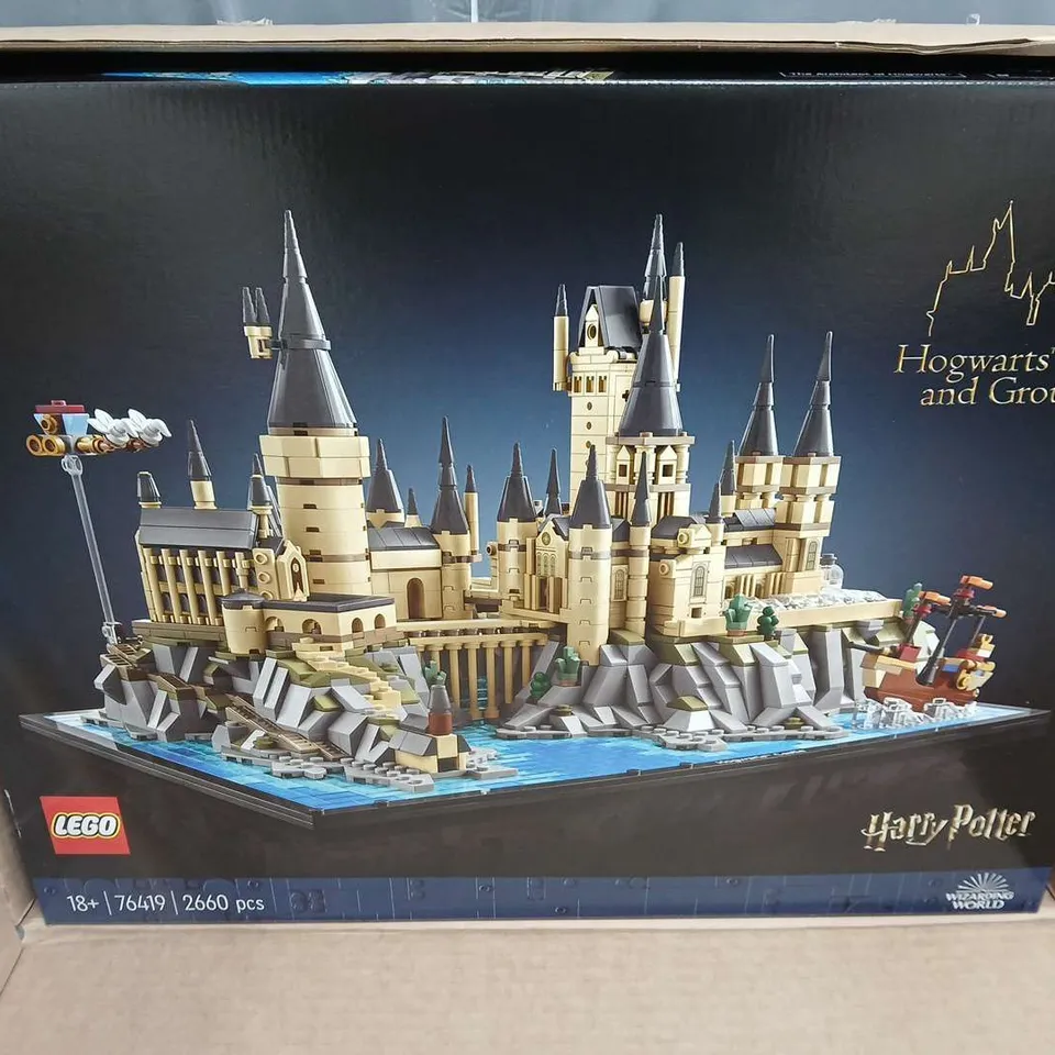 BOXED LEGO HARRY POTTER HOGWARTS CASTLE AND GROUNDS 76419 RRP £144.99