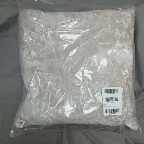 CATHERINE LANSFIELD CRUSHED VELVET CUSHION COVER – NATURAL, 55 X 55 CM