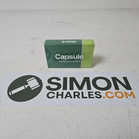 BOXED AND SEALED WATER2 FILTERED SHOWERHEAD CAPSULE