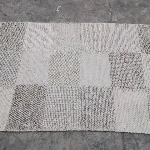 QUALITY DESIGNER AREA RUG - APPROXIMATELY 180CM X120CM - NATURAL 