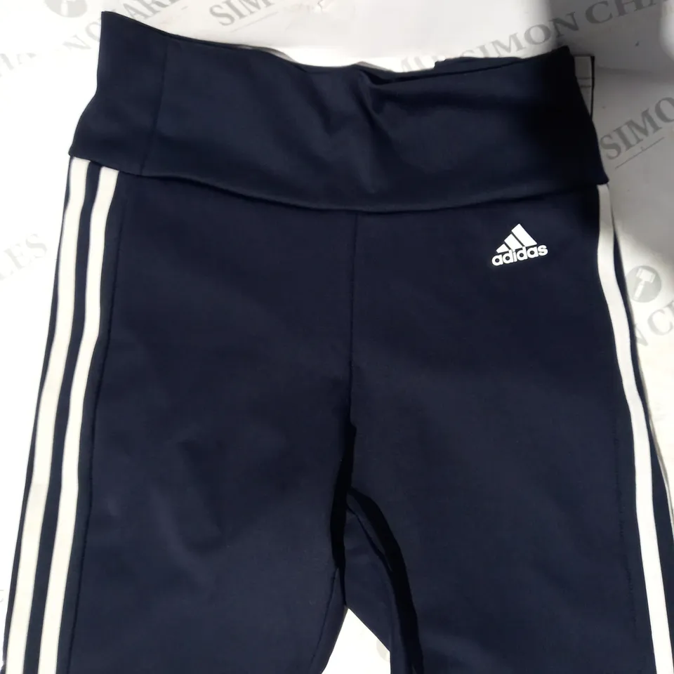 ADIDAS AEROREADY LEGGINGS IN NAVY SIZE S