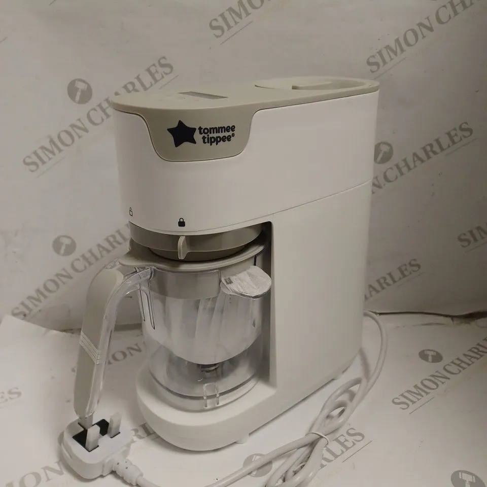 BOXED TOMMEE TIPPEE QUICK-COOK BABY FOOD MAKER 