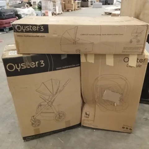 BOXED OYSTER 3 TRAVEL SYSTEM SET (3 BOXES)