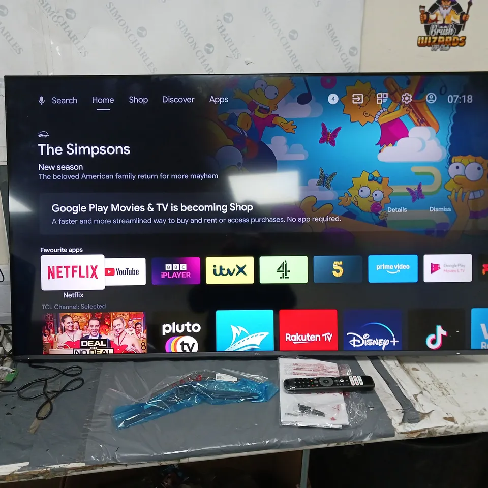 TLC ANDROID TV 55" - MODEL 55C655K