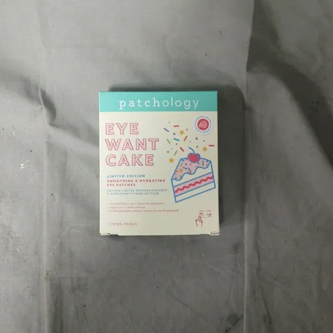 PATCHOLOGY EYE WANT CAKE LIMITED EDITION SMOOTHING & HYDRATING EYE PATCHES