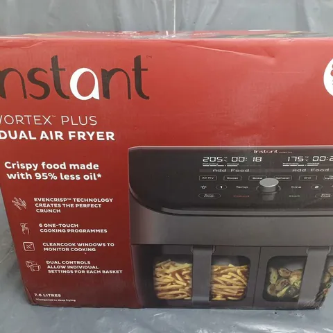 BOXED VORTEX PLUS DUAL AIR FRYER