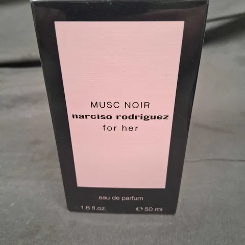 BOXED AND SEALED MUSC NOIR NARCISO RODRIGUEZ FOR HER EAU DE PARFUM 50ML