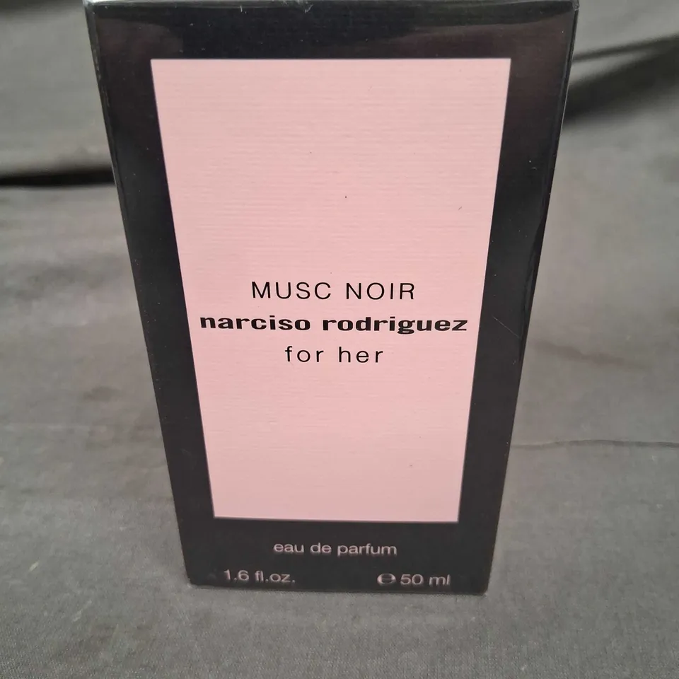 BOXED AND SEALED MUSC NOIR NARCISO RODRIGUEZ FOR HER EAU DE PARFUM 50ML