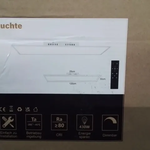 BOXED LED CEILING LIGHT MODERN DIMMABLE FLAT 48W 