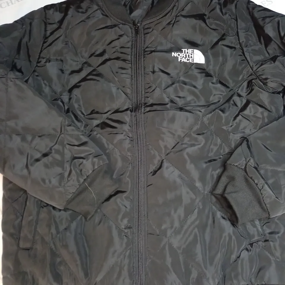 THE NORTH FACE ZIPPED QUILTED COAT SIZE L
