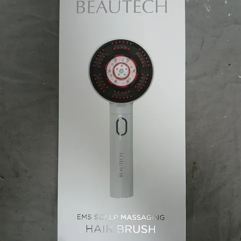 BOXED BEAUTECH EMS SCALP MASSAGING HAIR BRUSH