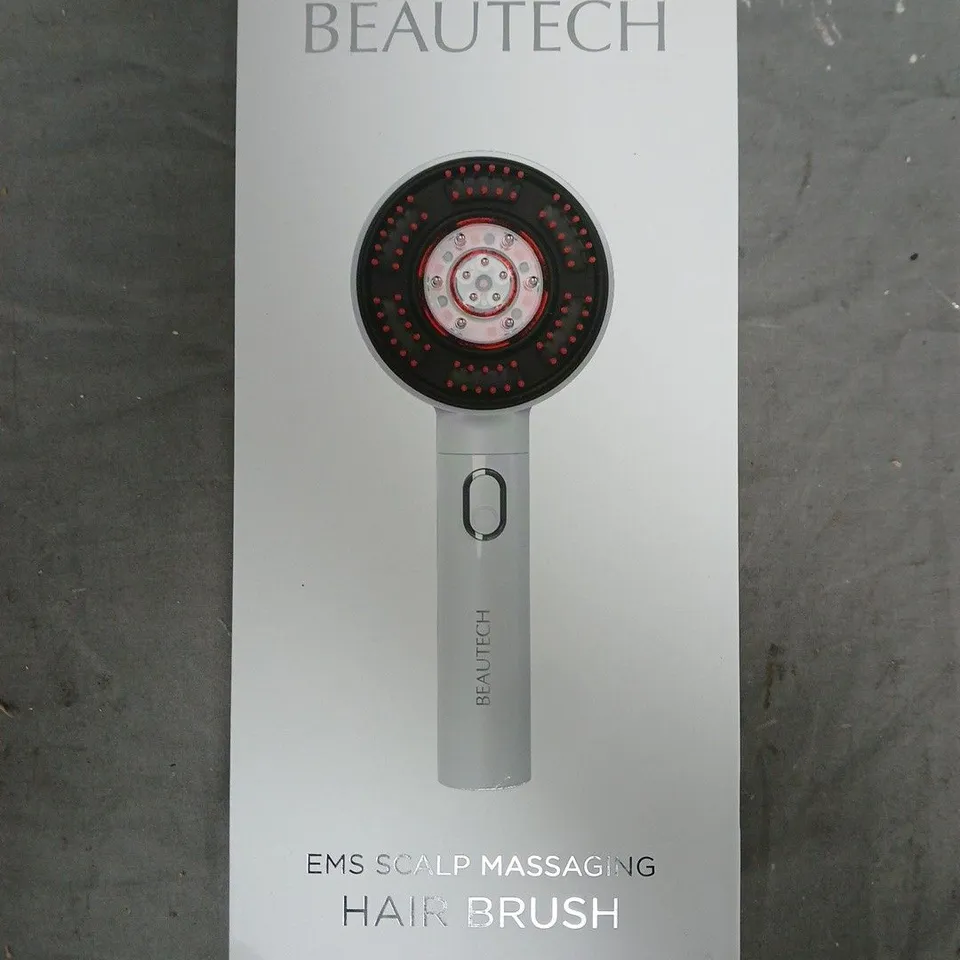 BOXED BEAUTECH EMS SCALP MASSAGING HAIR BRUSH