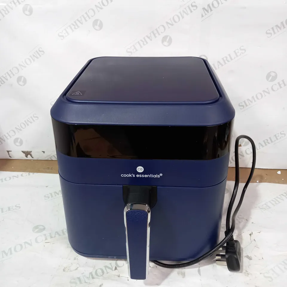 BOXED COOK'S ESSENTIALS 5.8L AIR FRYER NAVY