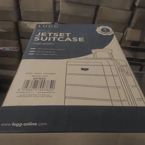 BOXED LUGG TRAVEL SUITCASE