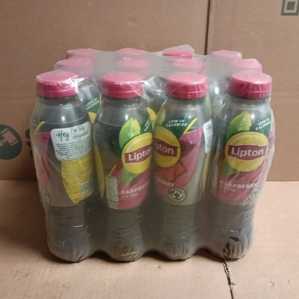 LIPTON RASPBERRY ICE TOY MULTIPACK (12 X 500ML BOTTLES)