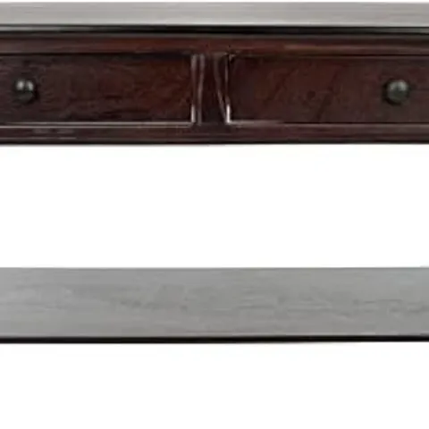 BOXED SAFAVIEH EUH5706D MAYA COFFEE TABLE DARK CHERRY WOOD 105ร55ร47 CM