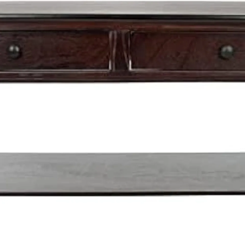 BOXED SAFAVIEH EUH5706D MAYA COFFEE TABLE DARK CHERRY WOOD 105×55×47 CM