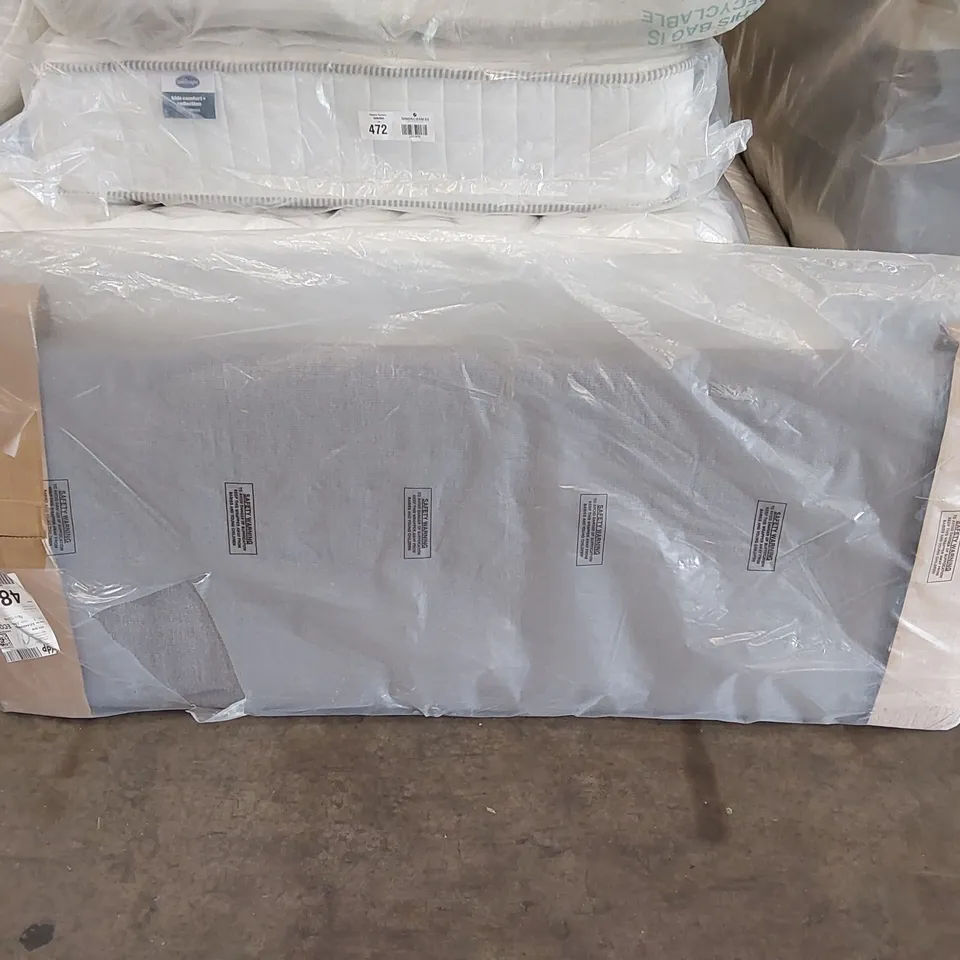 BAGGED 150CM SLATE GREY PARIS HEADBOARD (1 ITEM)