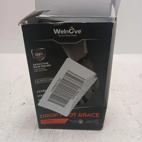 DROP FOOT BRACE – BOXED MEDICAL DEVICE (WELLNESS BRAND)