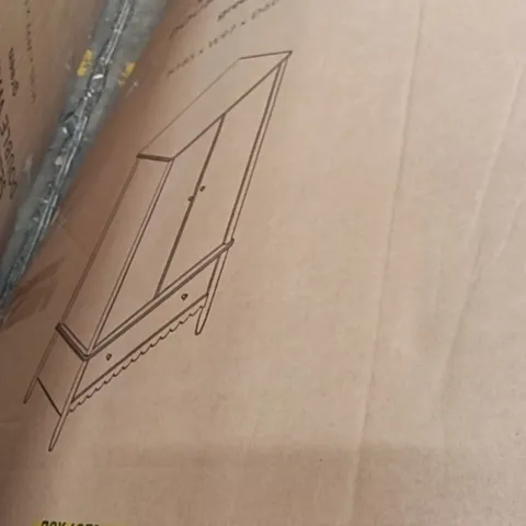 BOXED REMI DOUBLE WARDROBE DOUBLE GREEN B1 (2 BOXES )