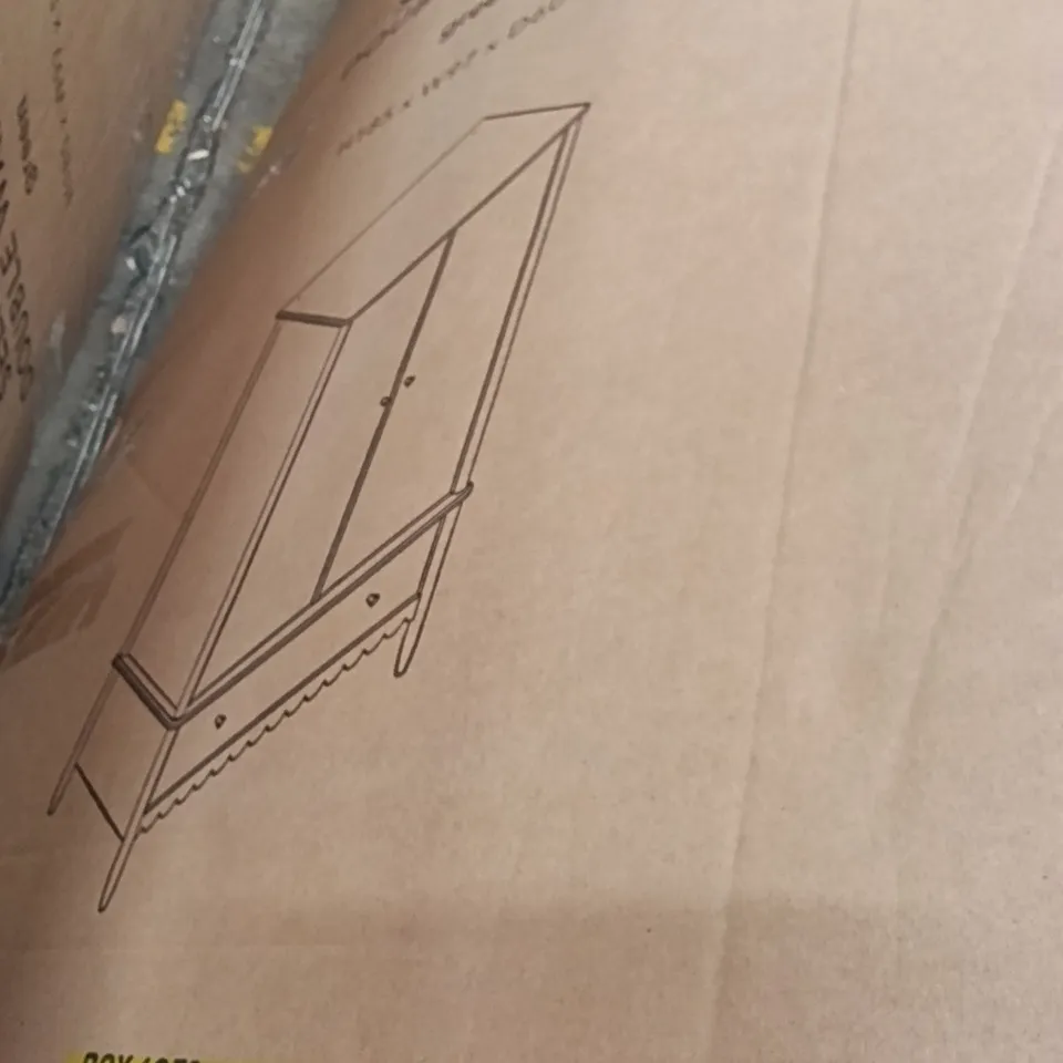 BOXED REMI DOUBLE WARDROBE DOUBLE GREEN B1 (2 BOXES )