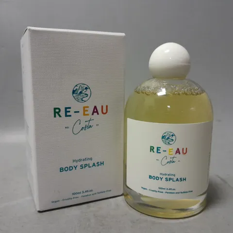 BOXED RE-EAU COSTA HYDRATING BODY SPLASH 100ML