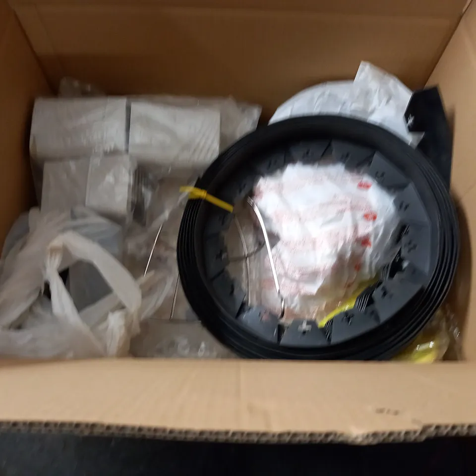 large quantity of assorted household items to include trays, countryside backscene and Powerball tablets