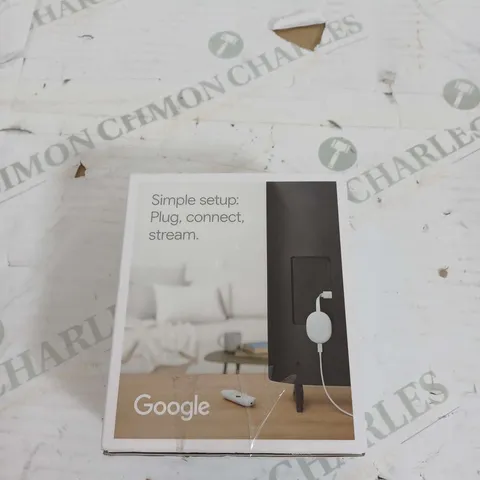 BOXED GOOGLE CHROMECAST 
