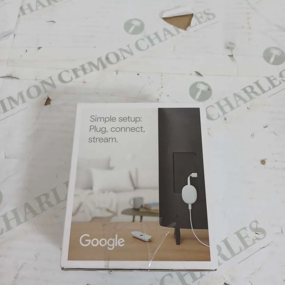 BOXED GOOGLE CHROMECAST 