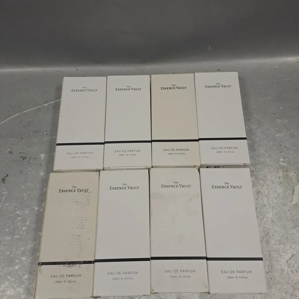 APPROXIMATELY 8 ASSORTED THE ESSENCE VAULT FRAGRANCES TO INCLUDE - 144 - 831 - 81 - ETC