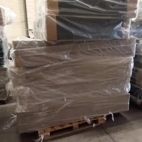 PALLET OF ASSORTED QUALITY DESIGNER DIVAN BASES // SIZES AND COLOURS VARY