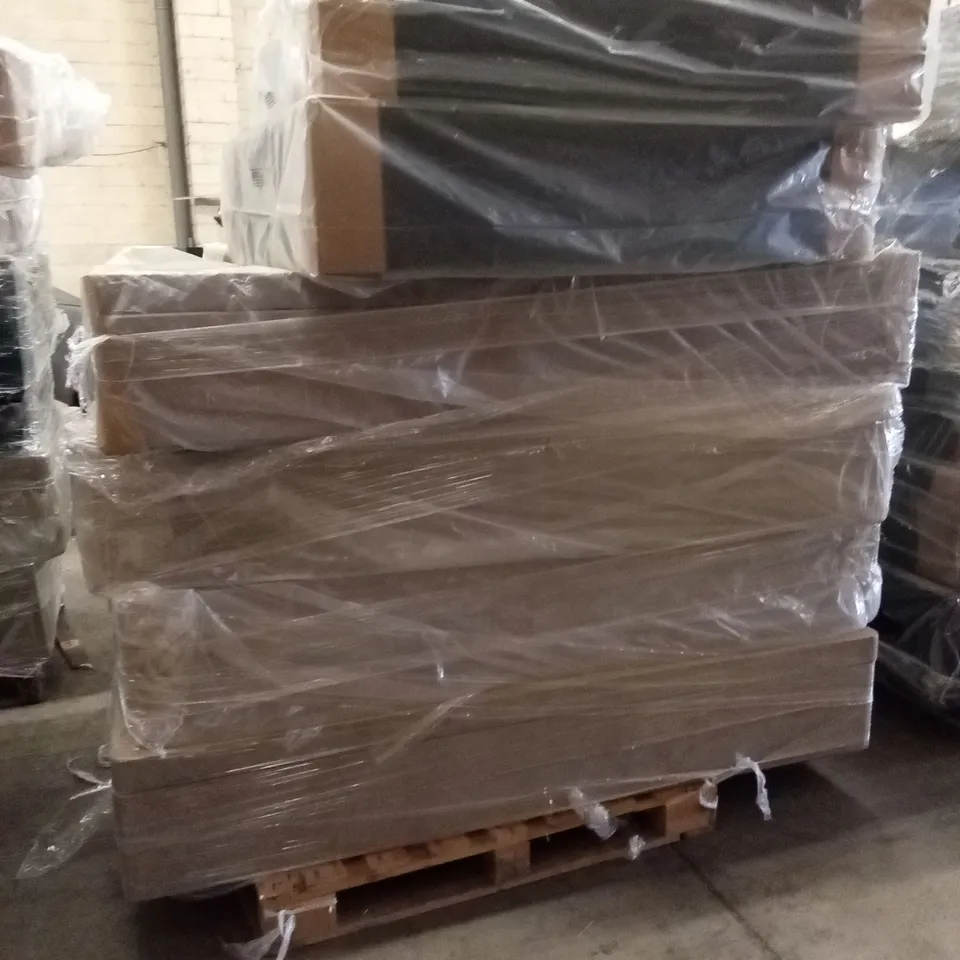 PALLET OF ASSORTED QUALITY DESIGNER DIVAN BASES // SIZES AND COLOURS VARY