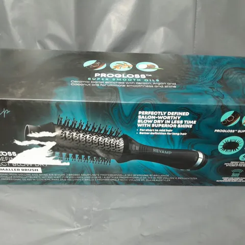 BOXED REVAMP PROGLOSS PRO DEFINE PERFECT BLOW DRY PROFESSIONAL VOLUME & SHINE AIR STYLER EU