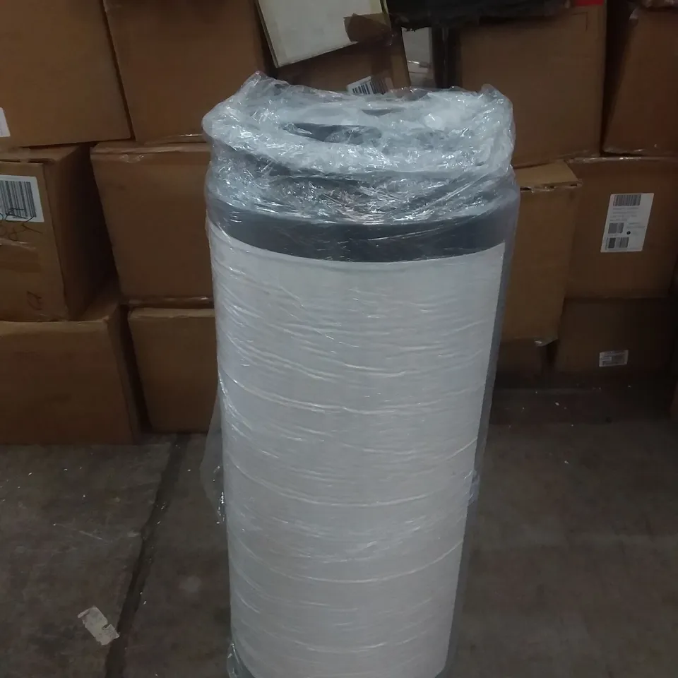 (PACKAGED) THE EMMA SINGLE FOAM MATRESS GREY/WHITE 