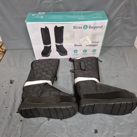 BLISS & BEYOND PORTABLE AIRBAG BOOT MASSAGER