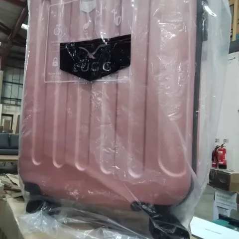 BAGGED LUGG TRAVEL SUITCASE ROSE