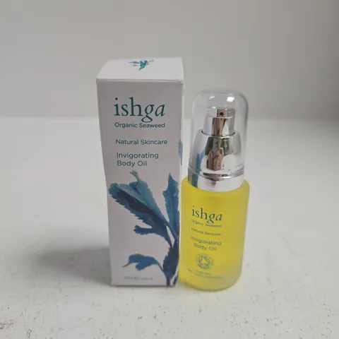 ISHGA ORGANIC SEAWEED INVIGORATING BODY OIL (30ML) β BOXED