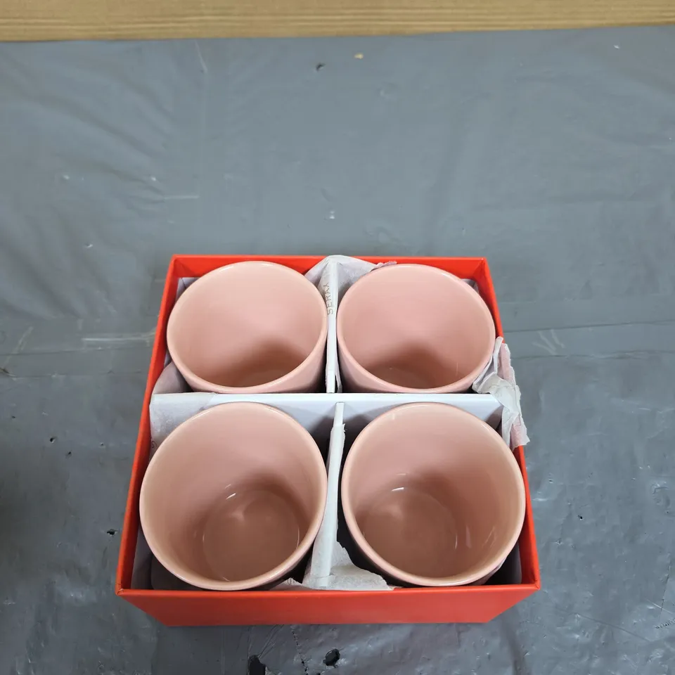 OTTOLENGHI X SERAX TEA CUPS IN DELICIOUS PINK – SET OF 4 (33 CL / 11 OZ)