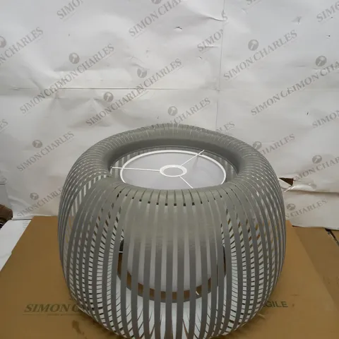JOHN LEWIS HARMONY FLOOR LAMP SHADE GREY FINISH
