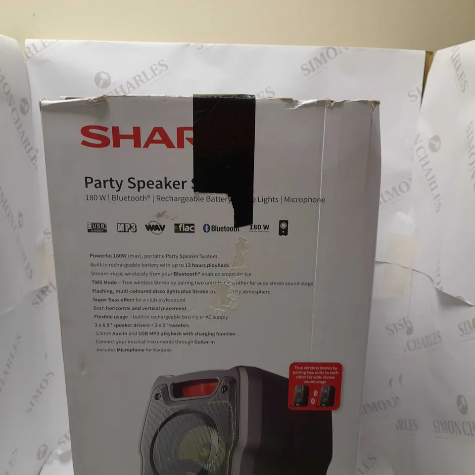 SHARP PARTY SPEAKER SYSTEM PS-929