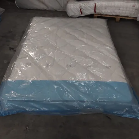 QUALITY BAGGED DOUBLE 135cm AIRSPRUNG LUXURY QUILTED MEDIUM MATTRESS