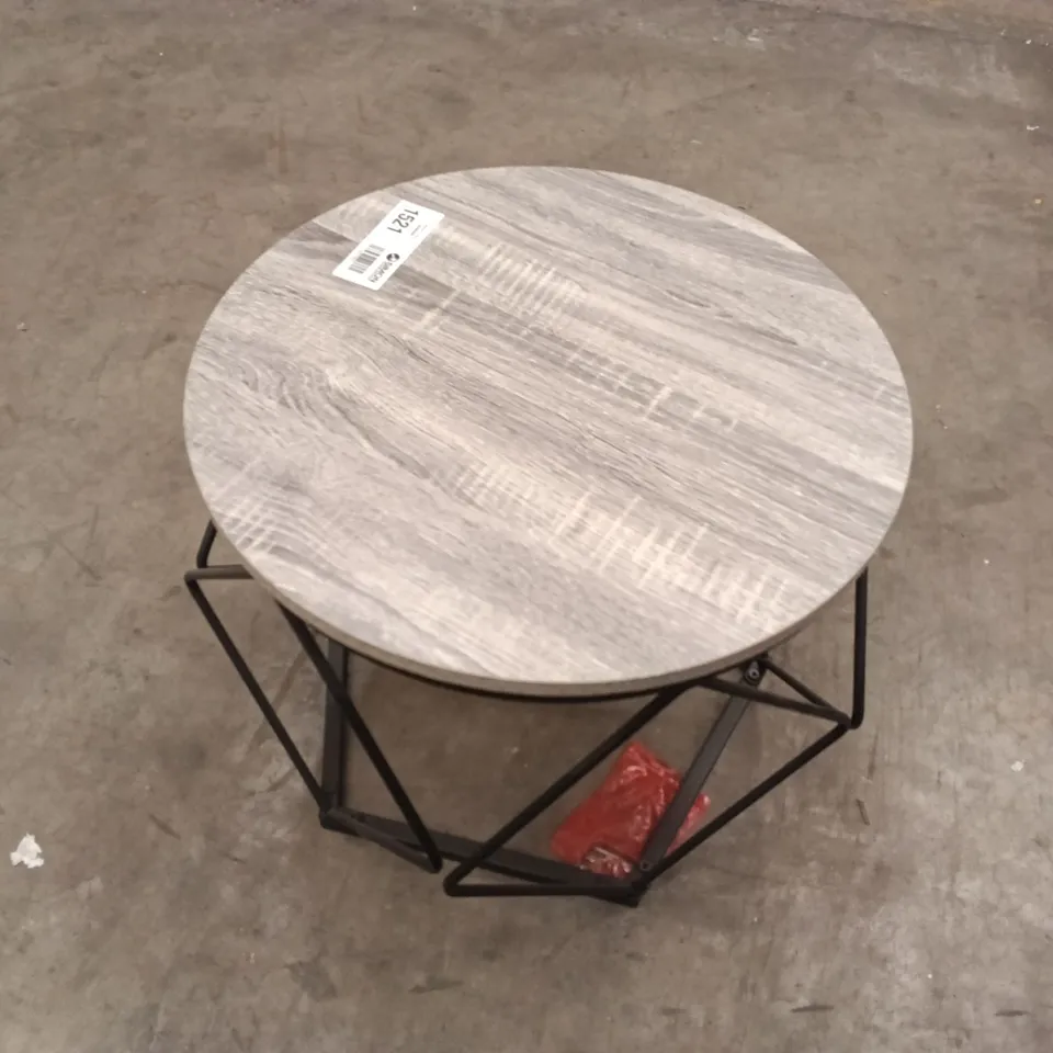 WOODEN SIDE TABLE