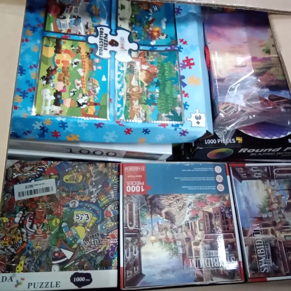 PALLET OF ASSORTED PUZZLES