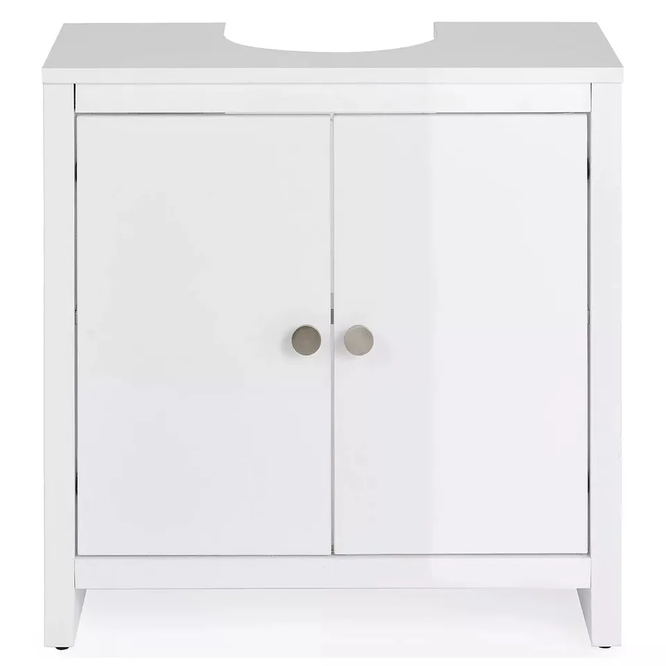 BRAMFORD UNDER SINK CABINET - WHITE GLOSS - COLLECTION ONLY